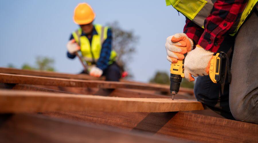 Expert new roof installation services in Aurora, ME